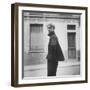 Woman Modeling a Full Sleeved Suit-Gordon Parks-Framed Photographic Print