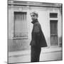 Woman Modeling a Full Sleeved Suit-Gordon Parks-Mounted Photographic Print