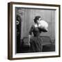 Woman Modeling a Party Dress-Nina Leen-Framed Photographic Print