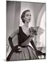 Woman Modeling a Short Ball Gown-Nina Leen-Mounted Photographic Print