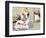 Woman Observing as Couple Have Sex-Japanese School-Framed Giclee Print