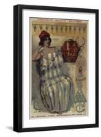 Woman of Kabylie, Algeria, 19th Century-null-Framed Giclee Print