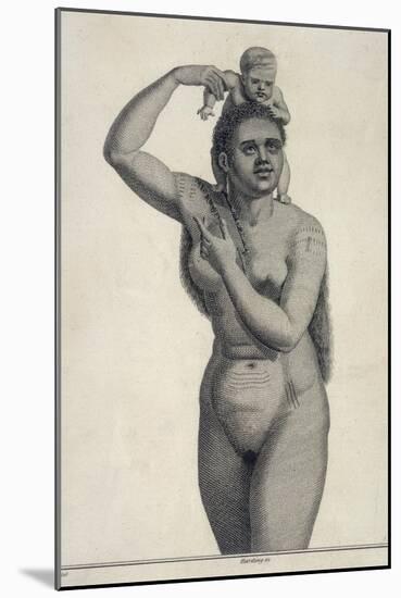 Woman of Nz Van Diemen-null-Mounted Art Print