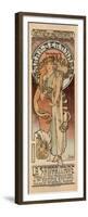 Woman of Samaria-Alphonse Mucha-Framed Premium Giclee Print