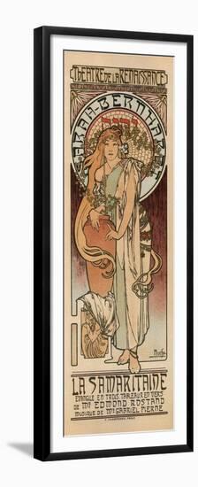 Woman of Samaria-Alphonse Mucha-Framed Premium Giclee Print