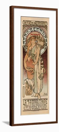 Woman of Samaria-Alphonse Mucha-Framed Giclee Print