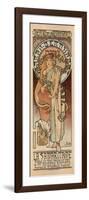 Woman of Samaria-Alphonse Mucha-Framed Giclee Print