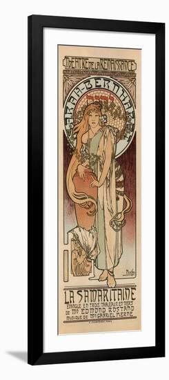 Woman of Samaria-Alphonse Mucha-Framed Giclee Print