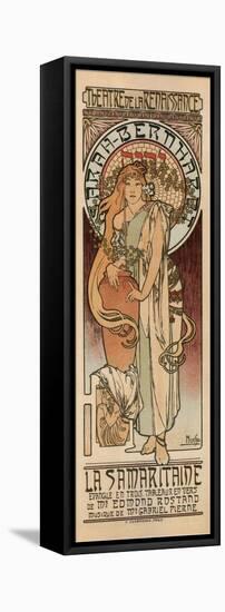 Woman of Samaria-Alphonse Mucha-Framed Stretched Canvas