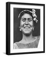 Woman of Tehuantepec, Mexico, 1929-Tina Modotti-Framed Photographic Print