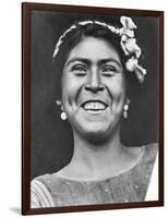 Woman of Tehuantepec, Mexico, 1929-Tina Modotti-Framed Photographic Print