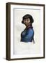 Woman of the Aleutian Islands, 1848-null-Framed Giclee Print