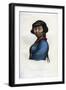 Woman of the Aleutian Islands, 1848-null-Framed Giclee Print