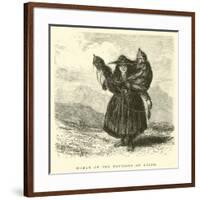 Woman of the Environs of Cuzco-Édouard Riou-Framed Giclee Print