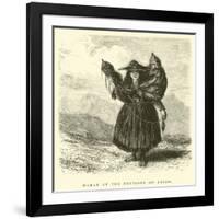 Woman of the Environs of Cuzco-Édouard Riou-Framed Giclee Print