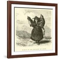 Woman of the Environs of Cuzco-Édouard Riou-Framed Giclee Print