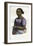 Woman of the Mariana Islands, 1848-null-Framed Giclee Print