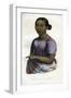 Woman of the Mariana Islands, 1848-null-Framed Giclee Print