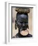 Woman of the Mursi Tribe, Her Clay Lip Plate Shows That She Is Married, Ethiopia-John Warburton-lee-Framed Photographic Print