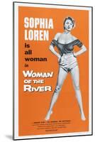 Woman of the River, (Aka La Donna Del Fiume, Aka the River Girl), Sophia Loren, 1955-null-Mounted Art Print