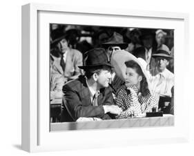 Woman Of The Year, Spencer Tracy, Katharine Hepburn, 1942-null-Framed Photo