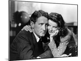 Woman of the Year, Spencer Tracy, Katharine Hepburn, 1942-null-Mounted Photo