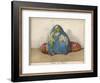 Woman of Tripoli at Home, with Her Face Uncovered-null-Framed Art Print