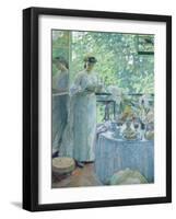 Woman on a Balcony-Henri Ottmann-Framed Giclee Print