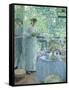 Woman on a Balcony-Henri Ottmann-Framed Stretched Canvas