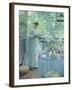 Woman on a Balcony-Henri Ottmann-Framed Giclee Print