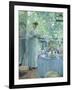 Woman on a Balcony-Henri Ottmann-Framed Giclee Print