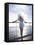 Woman on a Cruise Ship, Nassau, Bahamas, West Indies, Caribbean, Central America-Angelo Cavalli-Framed Stretched Canvas