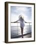 Woman on a Cruise Ship, Nassau, Bahamas, West Indies, Caribbean, Central America-Angelo Cavalli-Framed Photographic Print