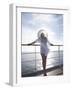 Woman on a Cruise Ship, Nassau, Bahamas, West Indies, Caribbean, Central America-Angelo Cavalli-Framed Photographic Print