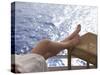 Woman on a Cruise Ship, Nassau, Bahamas, West Indies, Caribbean, Central America-Angelo Cavalli-Stretched Canvas