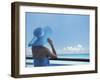 Woman on a Cruise Ship, Nassau, Bahamas, West Indies, Caribbean, Central America-Angelo Cavalli-Framed Photographic Print