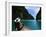 Woman on Boat, Phi Phi Island, Phuket-Angelo Cavalli-Framed Premium Photographic Print