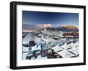 Woman on Clifton 2nd Beach, Clifton, Cape Town, Western Cape, South Africa-Ian Trower-Framed Photographic Print