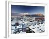 Woman on Clifton 2nd Beach, Clifton, Cape Town, Western Cape, South Africa-Ian Trower-Framed Photographic Print