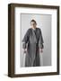 Woman on Crutches-Anthony West-Framed Photographic Print