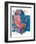 "Woman on Floral Swing,"May 19, 1928-Elbert Mcgran Jackson-Framed Giclee Print