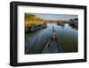 Woman on Her Dugout, Kompong Kleang Village, Siem Reap Province, Cambodia, Indochina-Nathalie Cuvelier-Framed Photographic Print