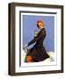 "Woman on Horseback,"September 17, 1932-Guy Hoff-Framed Premium Giclee Print