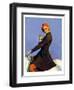 "Woman on Horseback,"September 17, 1932-Guy Hoff-Framed Premium Giclee Print