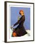 "Woman on Horseback,"September 17, 1932-Guy Hoff-Framed Giclee Print