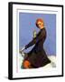 "Woman on Horseback,"September 17, 1932-Guy Hoff-Framed Giclee Print