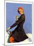 "Woman on Horseback,"September 17, 1932-Guy Hoff-Mounted Giclee Print