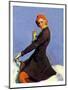 "Woman on Horseback,"September 17, 1932-Guy Hoff-Mounted Giclee Print
