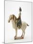 Woman on Horseback, Tang Dynasty, C.700-750-null-Mounted Giclee Print