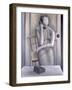 Woman on Phone-Ruth Addinall-Framed Giclee Print